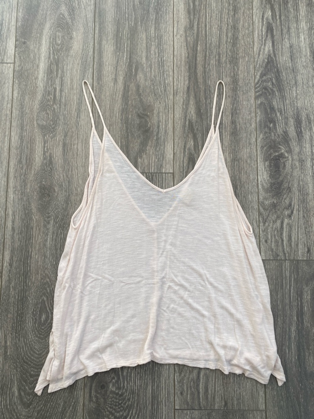 Tresics - Pale Pink Flowy Tank Top - Size L
